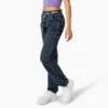 Pantalones de carpintero de corte holgado para mujer