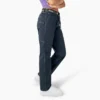 Pantalones de carpintero de corte holgado para mujer