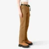 Pantalones de carpintero de corte holgado para mujer