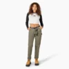 Pantalones de carpintero de corte holgado para mujer