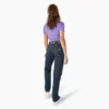 Pantalones de carpintero de corte holgado para mujer