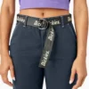 Pantalones de carpintero de corte holgado para mujer