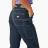 Pantalones de carpintero de corte holgado para mujer