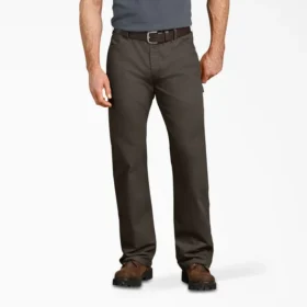 Pantalones de carpintero de lona de corte holgado