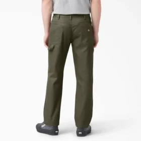 Pantalones de carpintero de lona de pato con corte relajado Flex