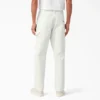 Pantalones de carpintero de lona de pato con lavado a la piedra y corte holgado