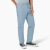 Pantalones de carpintero de lona de pato con lavado a la piedra y corte holgado