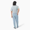 Pantalones de carpintero de lona de pato con lavado a la piedra y corte holgado