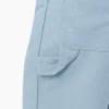 Pantalones de carpintero de lona de pato con lavado a la piedra y corte holgado