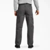 Pantalones de carpintero de lona de pato lijada de corte holgado