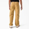 Pantalones de carpintero de lona desgastados