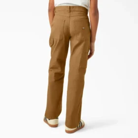 Pantalones de carpintero de lona para niños, tallas 4-20
