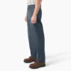 Pantalones de carpintero de lona pesada de corte holgado Pantalones de carpintero de lona pesada de corte holgado