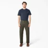 Pantalones de carpintero de lona pesada de corte holgado Pantalones de carpintero de lona pesada de corte holgado