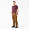 Pantalones de carpintero de lona pesada de corte holgado Pantalones de carpintero de lona pesada de corte holgado