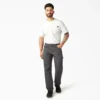 Pantalones de carpintero de lona pesada de corte holgado Pantalones de carpintero de lona pesada de corte holgado