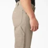 Pantalones de carpintero de lona pesada de corte holgado Pantalones de carpintero de lona pesada de corte holgado