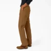 Pantalones de carpintero de mujer de corte recto holgado y elástico