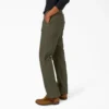 Pantalones de carpintero de mujer de corte recto holgado y elástico