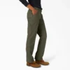 Pantalones de carpintero de mujer de corte recto holgado y elástico