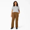 Pantalones de carpintero de mujer Plus Flex, corte recto y holgado, de tela de algodón