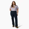 Pantalones de corte acampanado ajustado para mujer talla grande Pantalones de corte acampanado ajustado para mujer talla grande
