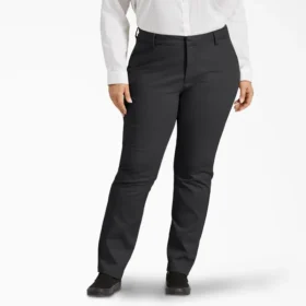 Pantalones de corte acampanado y ajuste relajado Perfect Shape para mujer talla grande
