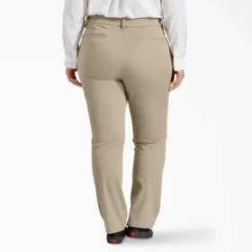 Pantalones de corte acampanado y ajuste relajado Perfect Shape para mujer talla grande