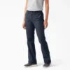 Pantalones de corte ajustado y campana para mujer Pantalones de corte ajustado y campana para mujer