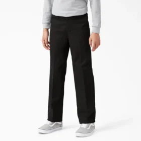 Pantalones de corte clásico para niños, tallas 4-20