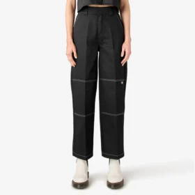 Pantalones de corte holgado con Double Knee en las rodillas para mujer