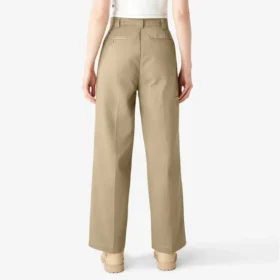 Pantalones de corte holgado con Double Knee en las rodillas para mujer