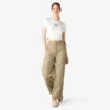 Pantalones de corte holgado con Double Knee en las rodillas para mujer Pantalones de corte holgado con Double Knee en las rodillas para mujer