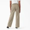 Pantalones de corte holgado y pierna ancha para mujer