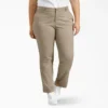 Pantalones de corte recto para mujer talla grande Pantalones de corte recto para mujer talla grande