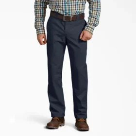 Pantalones de corte regular con cintura activa Flex