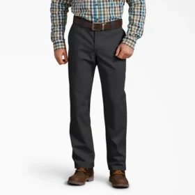 Pantalones de corte regular con cintura activa Flex
