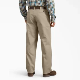 Pantalones de corte regular con cintura activa Flex