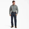 Pantalones de corte regular con cintura activa Flex