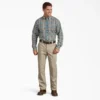 Pantalones de corte regular con cintura activa Flex
