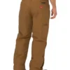 Pantalones de lona aislantes de corte recto y ajuste holgado, resistentes al fuego Pantalones de lona aislantes de corte recto y ajuste holgado, resistentes al fuego