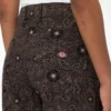 Pantalones de lona de algodón Ellis con estampado floral para mujer Pantalones de lona de algodón Ellis con estampado floral para mujer