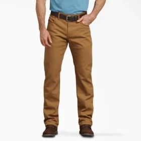 Pantalones de lona de corte regular Flex