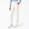 Pantalones de lona para mujer de corte regular