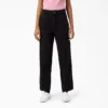 Pantalones de lona para mujer de corte regular