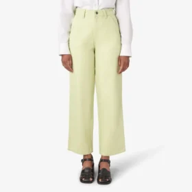 Pantalones de lona para mujer de corte regular