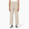 Pantalones de lona para mujer de corte regular