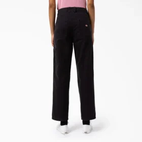 Pantalones de lona para mujer de corte regular