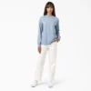 Pantalones de lona para mujer de corte regular