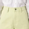 Pantalones de lona para mujer de corte regular